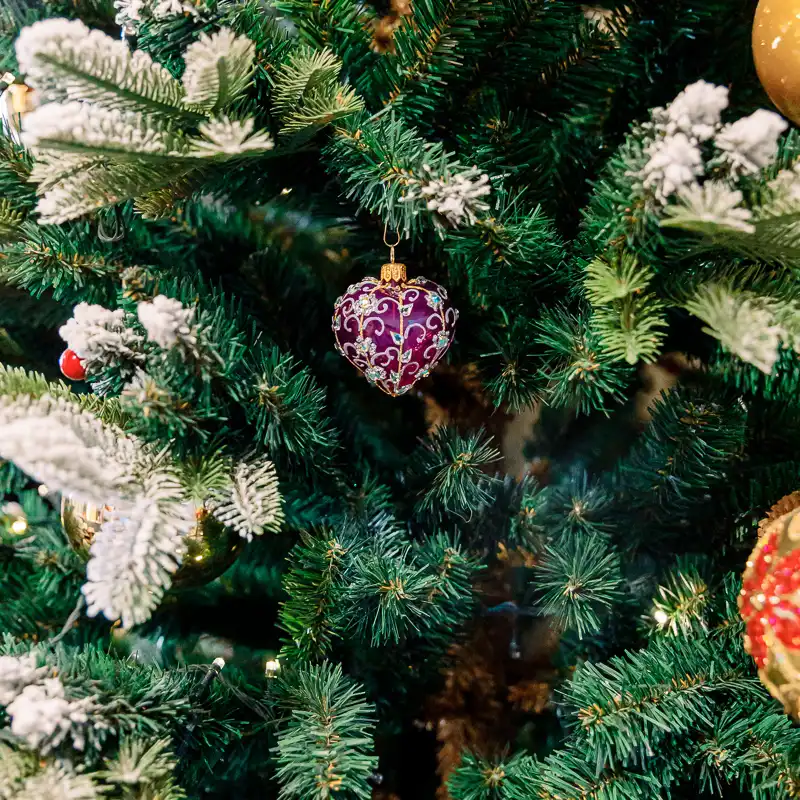 Coeur de cristaux violets – Image 2