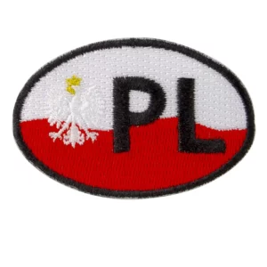Patch brodé PL : un symbole de fierté et d'attachement à la Pologne