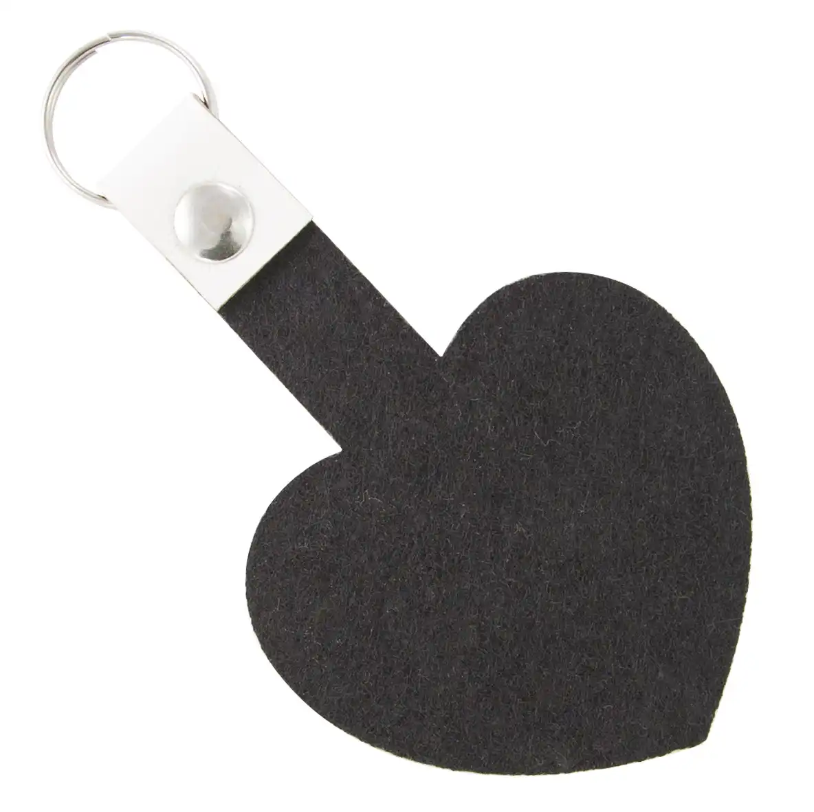 Porte-clés brodé coeur – Image 2